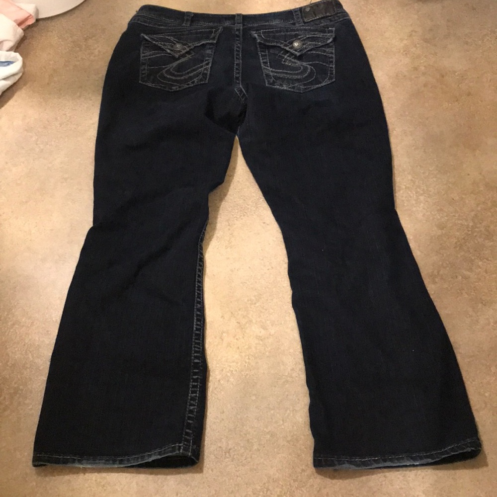 Silver Suki bootcut dark size 16/30